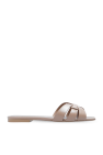 Saint Laurent ‘Tribute’ leather slides