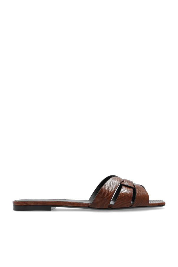 Saint Laurent Saint Laurent Bianca knot-detail 125mm sandals