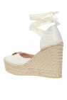 Gucci WHITE Quilted wedge shoes