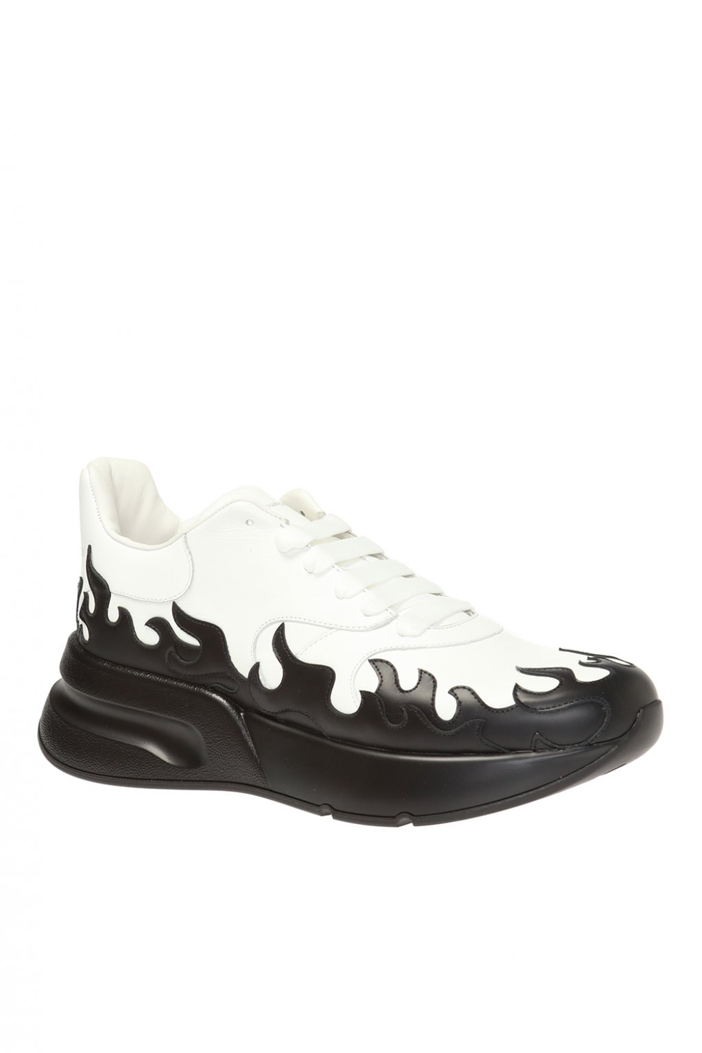 alexander mcqueen flame sneakers