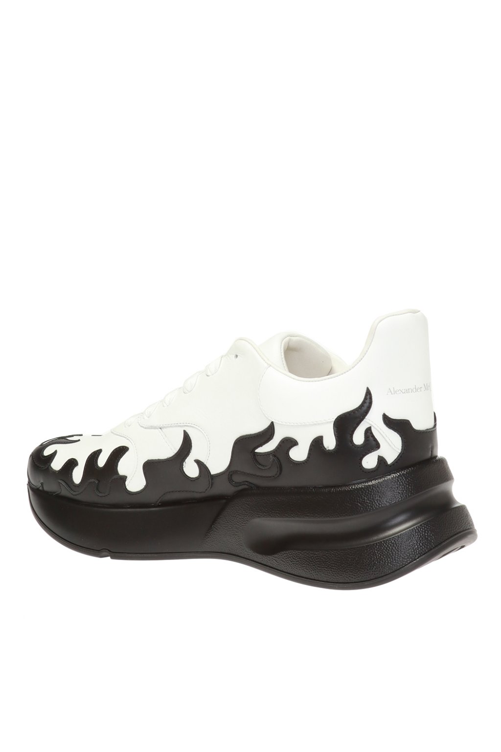 alexander mcqueen flame sneakers