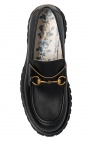 gucci shoulder Horsebit loafers