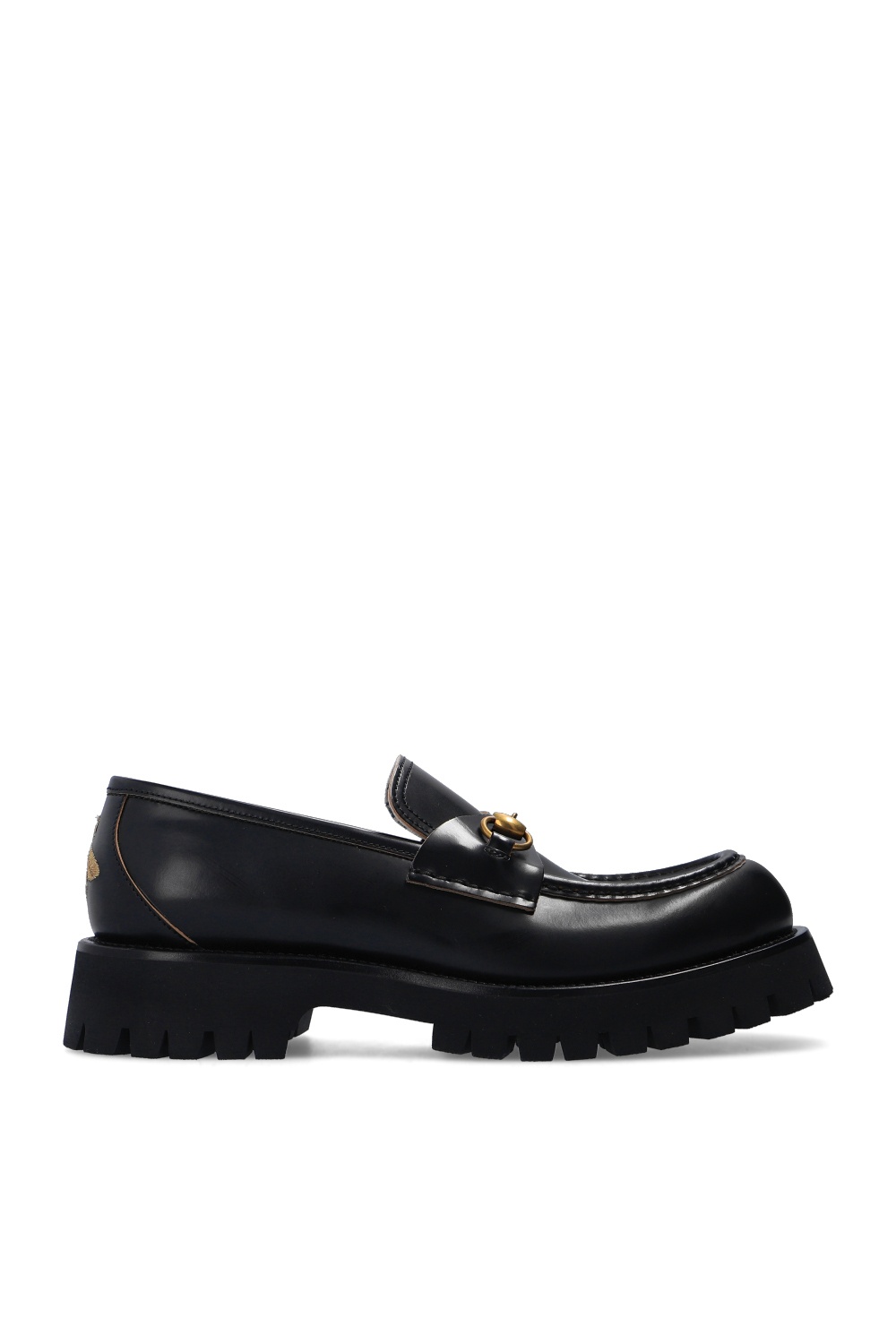 gucci shoulder Horsebit loafers