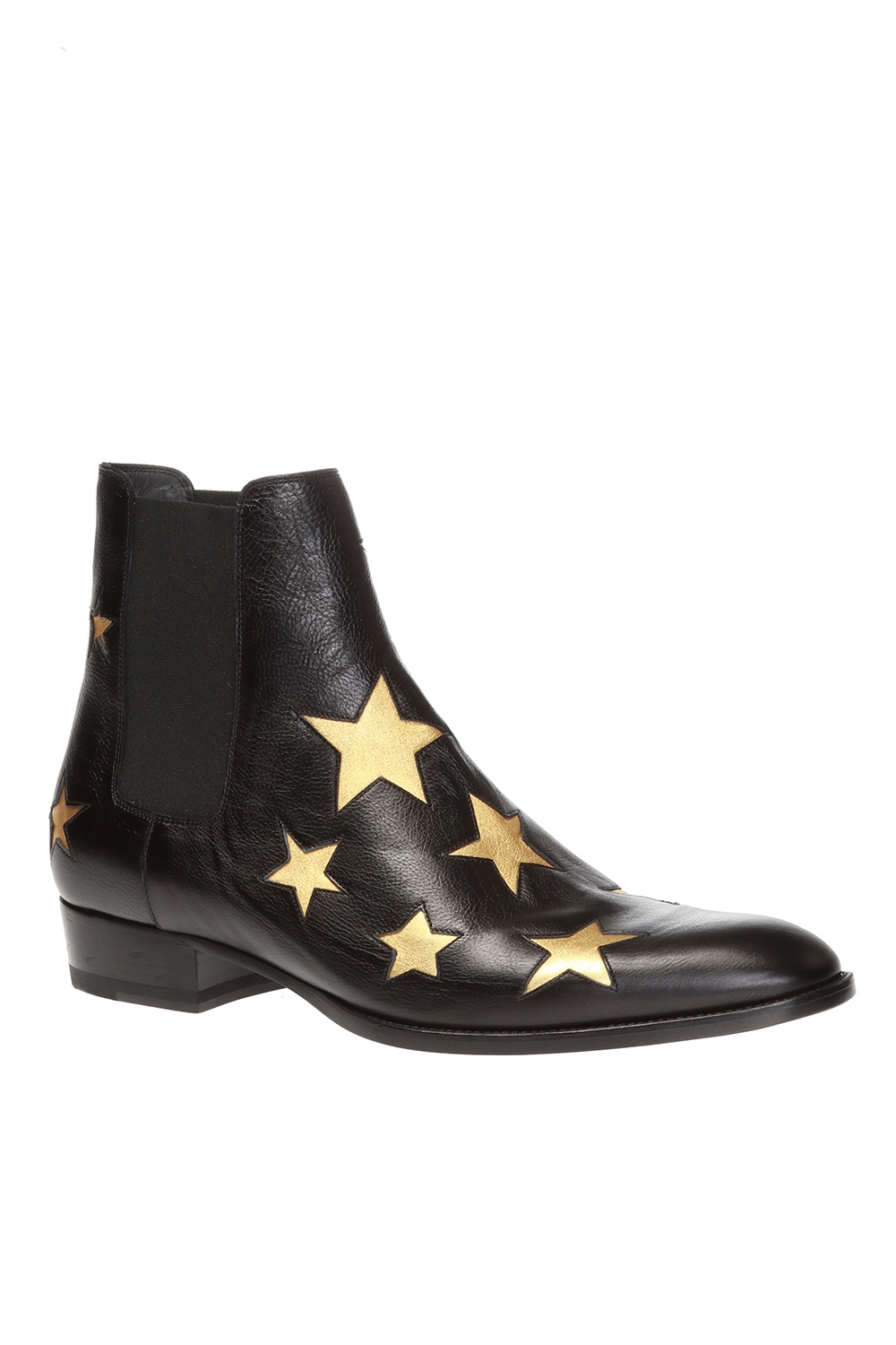 saint laurent wyatt ankle boots