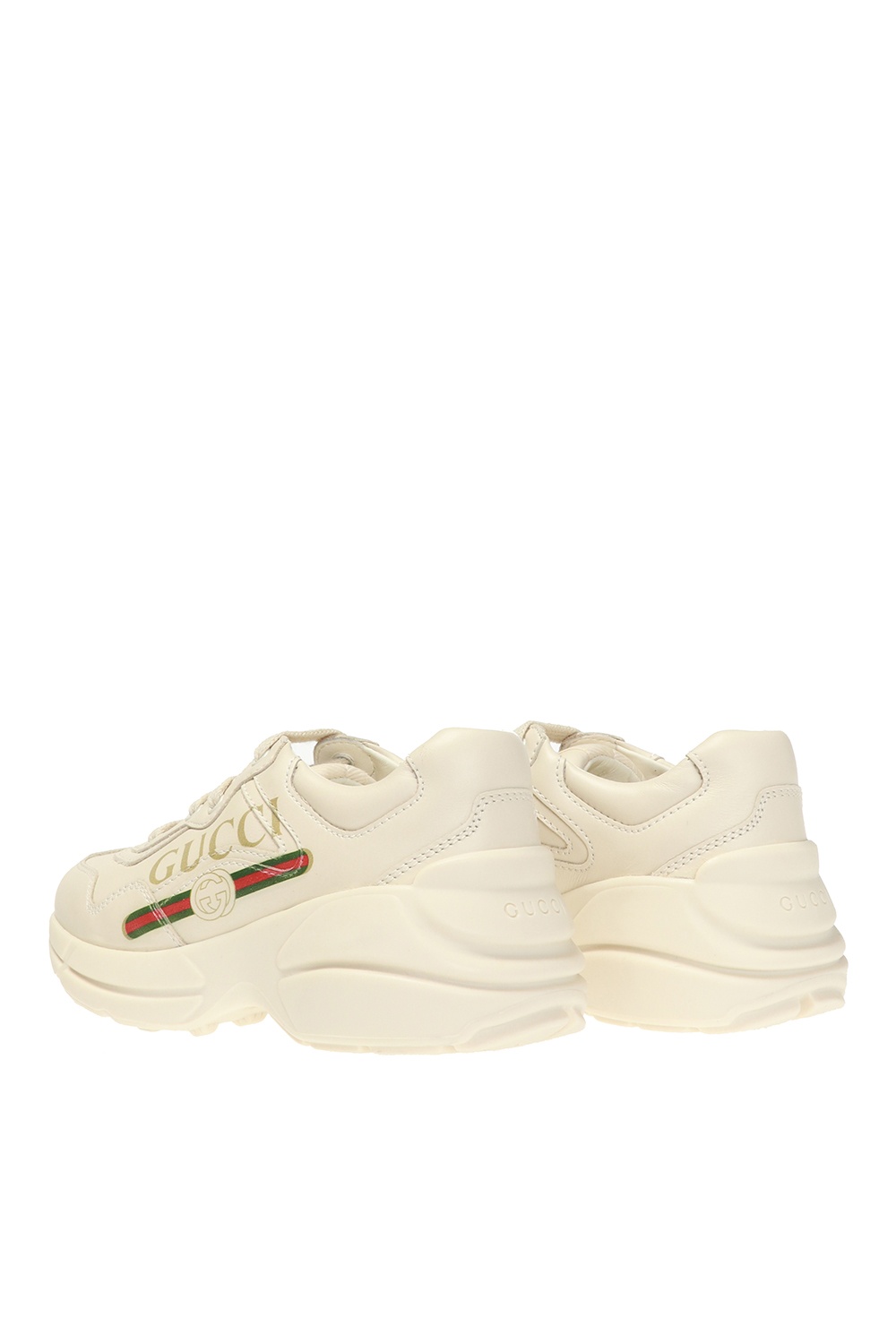 Gucci Kids ‘Rhyton’ sneakers with logo
