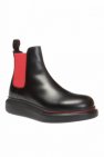 Alexander McQueen BLACK Branded ankle boots