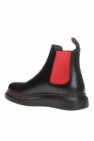 Alexander McQueen BLACK Branded ankle boots