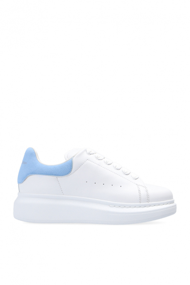 Alexander McQueen Beige Tread Slick High Sneakers ‘Larry’ sneakers