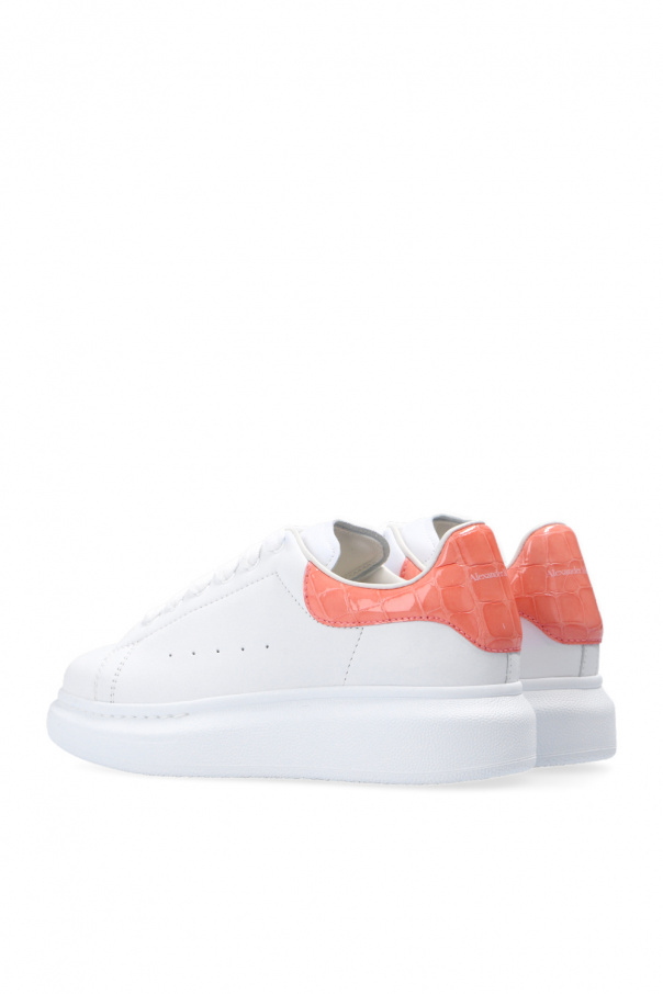 Alexander McQueen Exaggerated-Sole White Red ‘Larry’ sneakers
