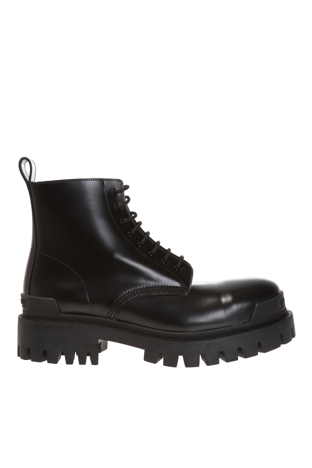 ‘Strike’ leather trapper shoes Balenciaga - Vitkac Australia