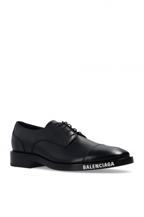 Balenciaga Derby shoes with logo
