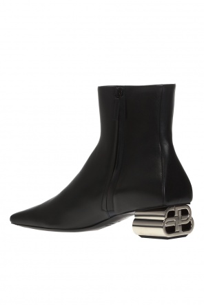 Typo' ankle boots with decorative heel 