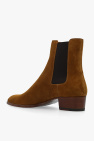 Saint Laurent BROWN ‘Wyatt’ Chelsea boots