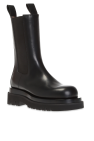 Bottega Veneta BLACK ‘BV Lug’ ankle boots