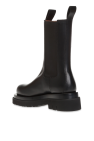 Bottega Veneta BLACK ‘BV Lug’ ankle boots