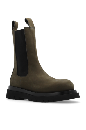 bottega Heeled Veneta ‘Lug’ ankle boots