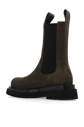 bottega Heeled Veneta ‘Lug’ ankle boots