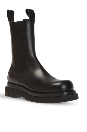 bottega metallic Veneta Platform boots