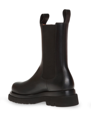 bottega metallic Veneta Platform boots
