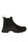 Gucci BLACK Logo Chelsea boots