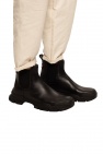 Gucci BLACK Logo Chelsea boots