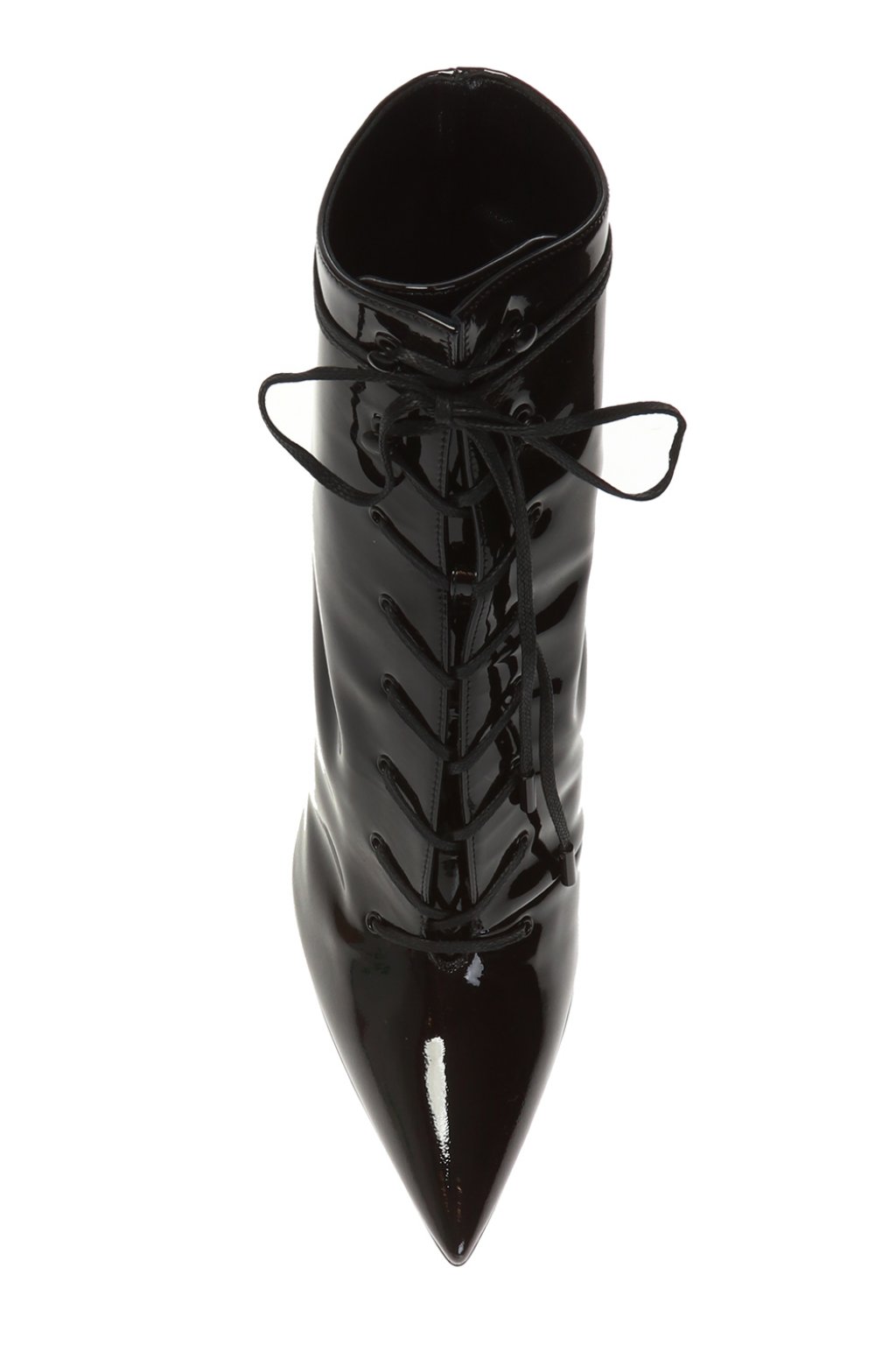 saint laurent betty lace up boots