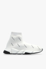 Alexander McQueen Men's Vintage Runner Sneakers in White Black