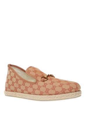 gucci Florals Espadrilles with logo