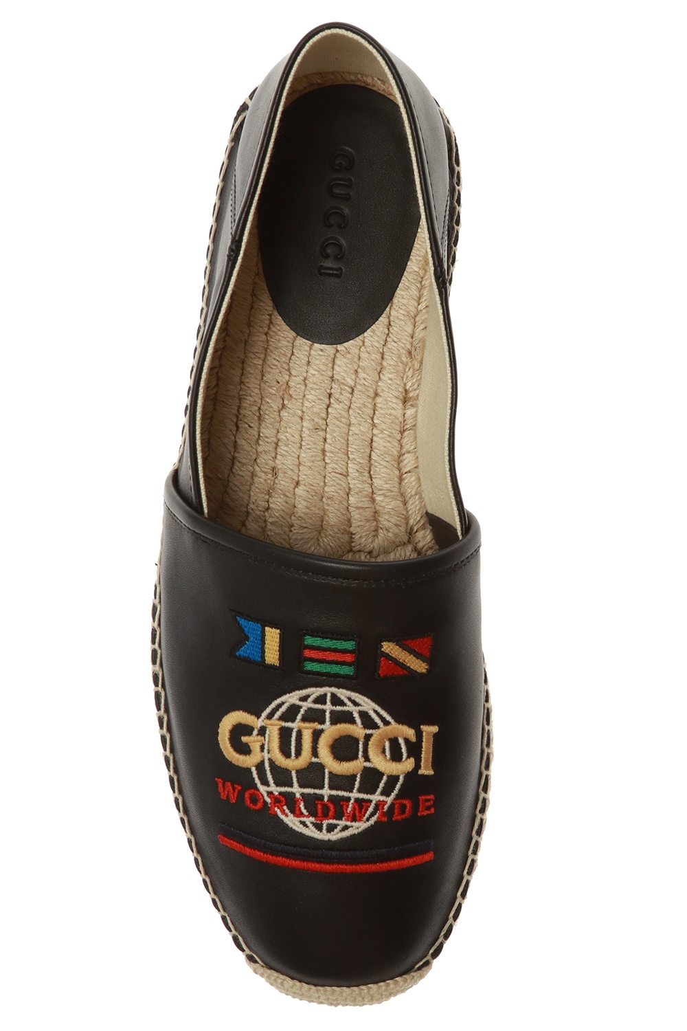 gucci leather espadrilles