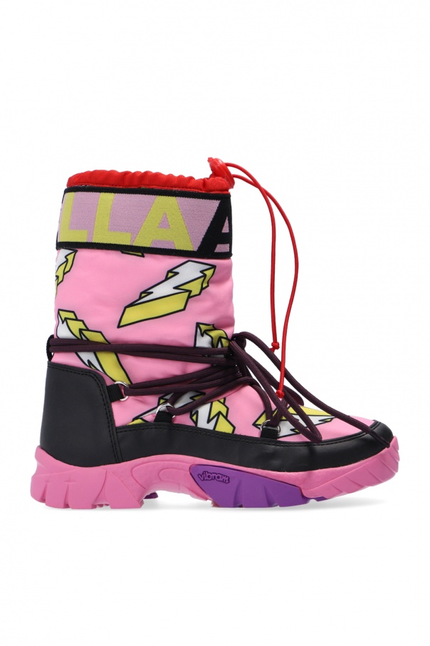 Pink Logo snow boots Stella McCartney Kids - Vitkac Canada