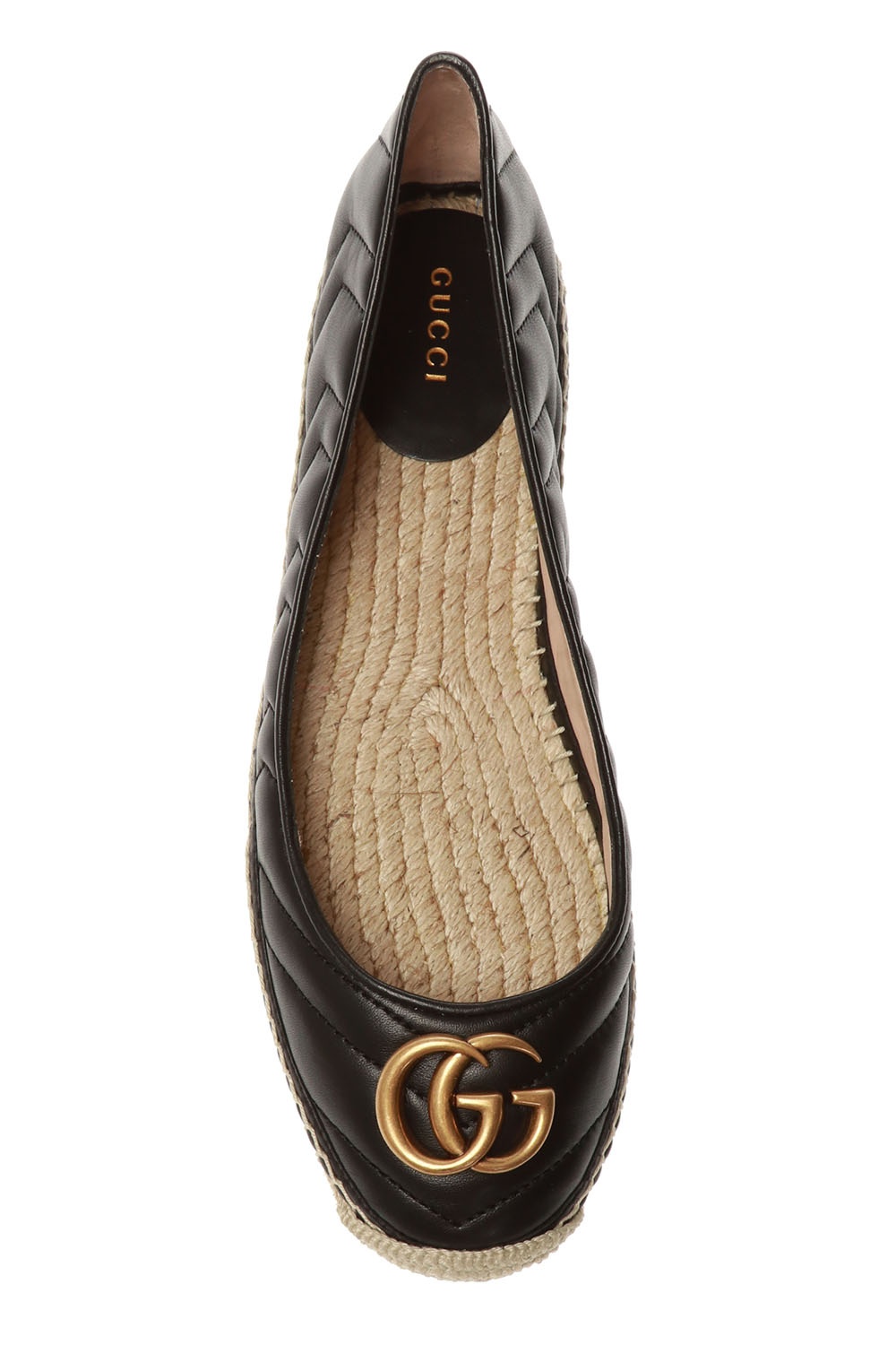 gucci Beige Quilted espadrilles
