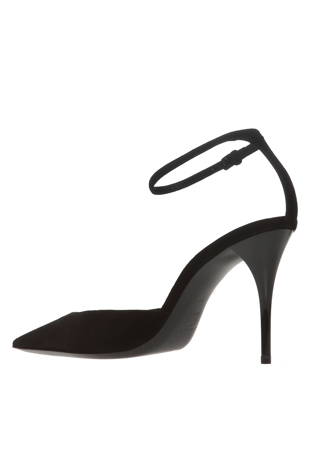 saint laurent lexi suede pumps