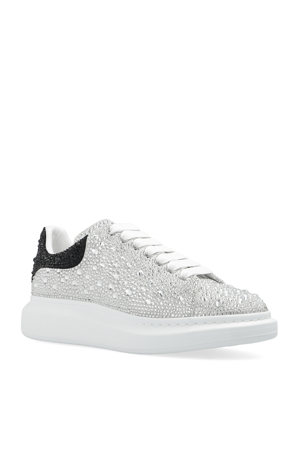 White Crystal-embellished sneakers Alexander McQueen - Vitkac GB