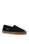 Saint Laurent BLACK Espadrilles with logo