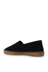 Saint Laurent BLACK Espadrilles with logo