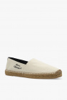 Saint Laurent cream Espadrilles with logo