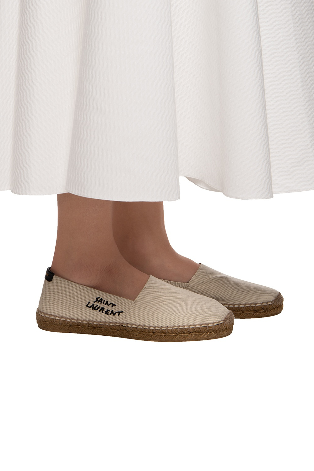 Saint Laurent Logo espadrilles