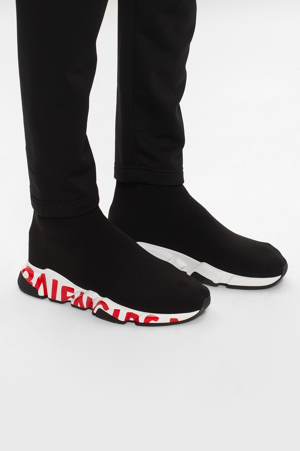 Balenciaga Speed 20 Sneaker Đế Đỏ  Duyet Fashion