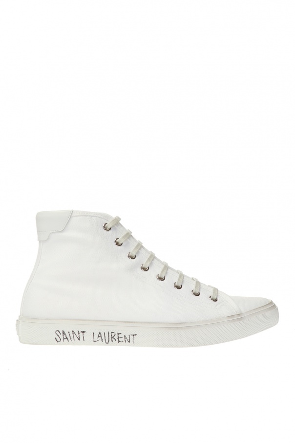 Saint Laurent 'Malibu' high-top sneakers with logo