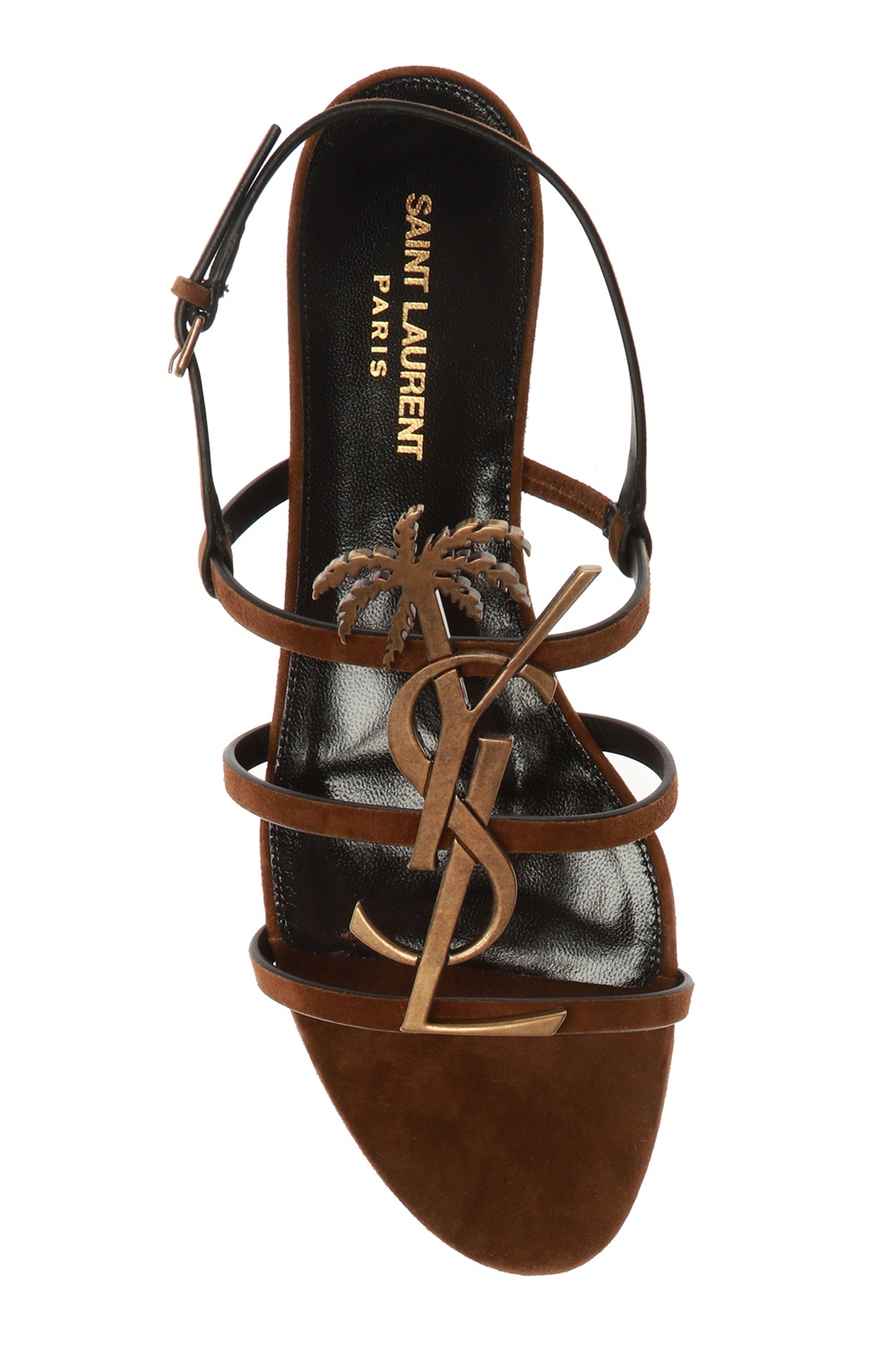 ysl suede sandals