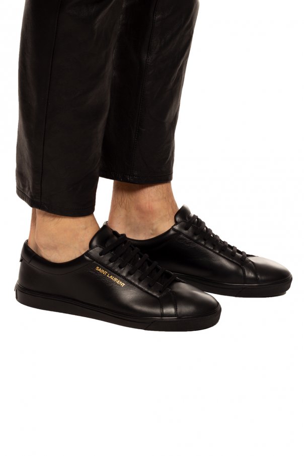 saint laurent andy sneaker black