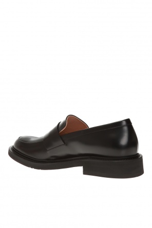 bottega coat Veneta Leather loafers