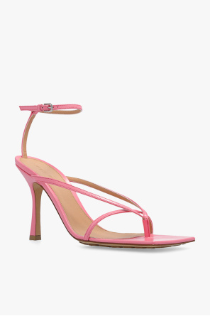 bottega White Veneta ‘Stretch’ heeled sandals