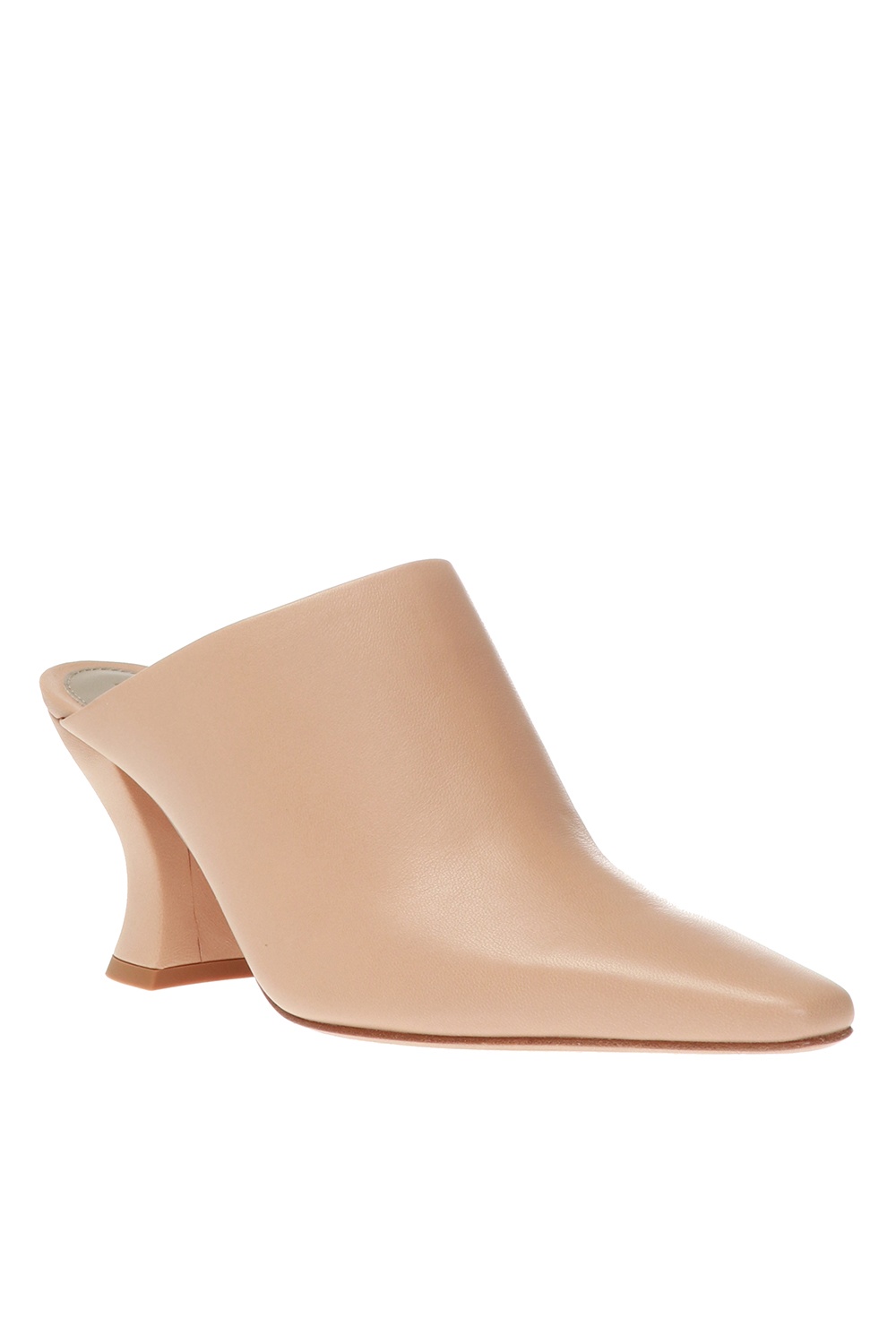 Bottega Veneta ‘Almond’ heeled mules