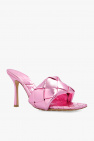 Bottega Veneta PINK ‘Lido’ leather slides