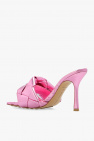Bottega Veneta PINK ‘Lido’ leather slides