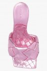 Bottega Veneta PINK ‘Lido’ leather slides