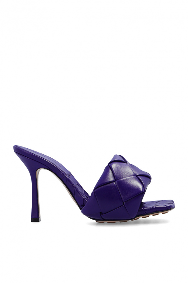 Bottega Veneta ‘Lido’ heeled leather mules