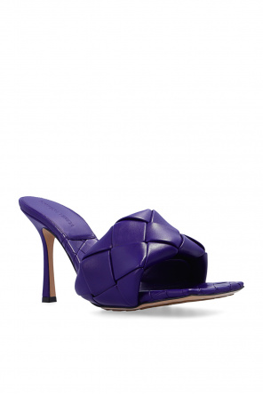 Bottega Veneta ‘Lido’ heeled leather mules
