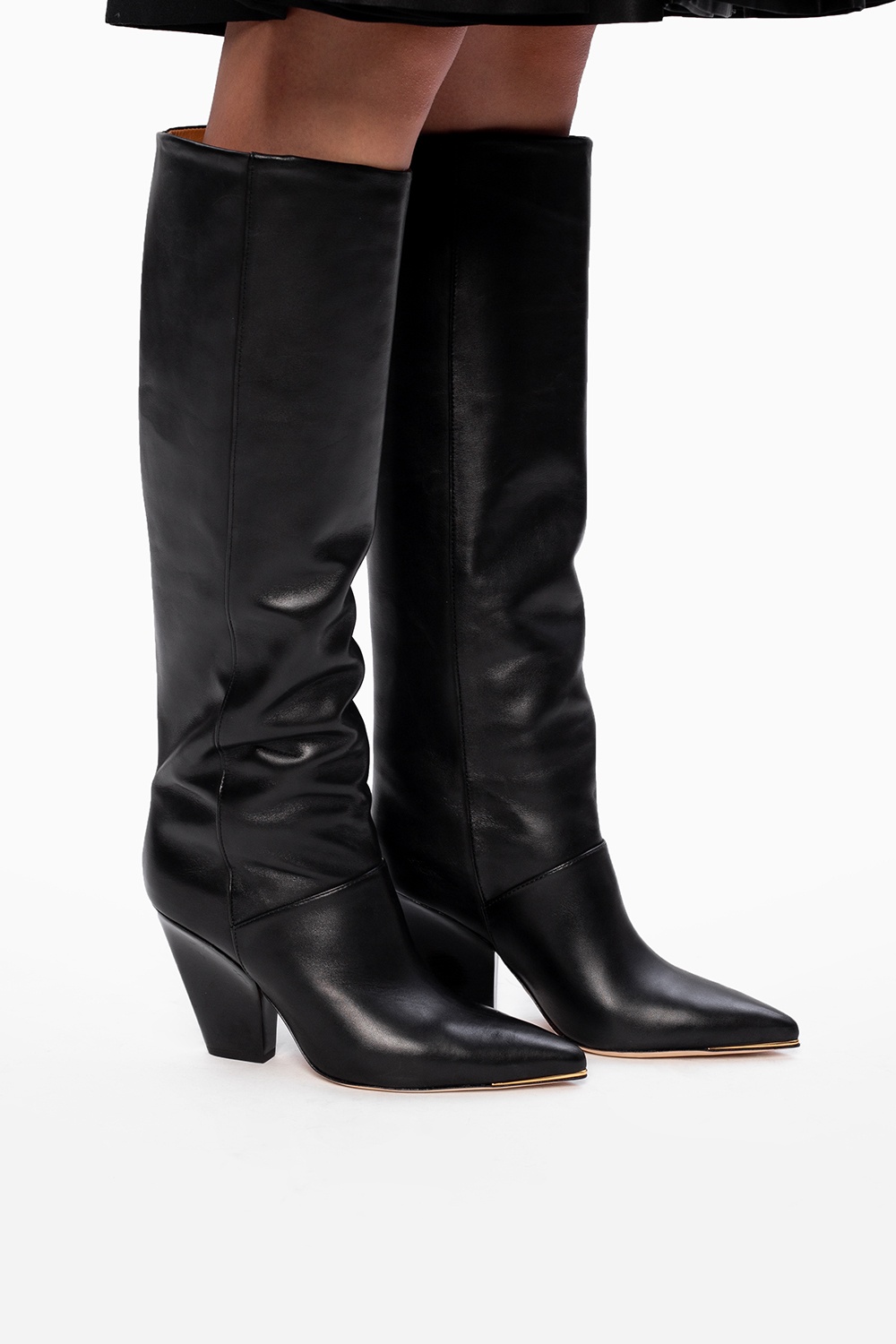 Black 'Lila' heeled boots Tory Burch - Vitkac TW